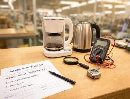 Factory quality checklist