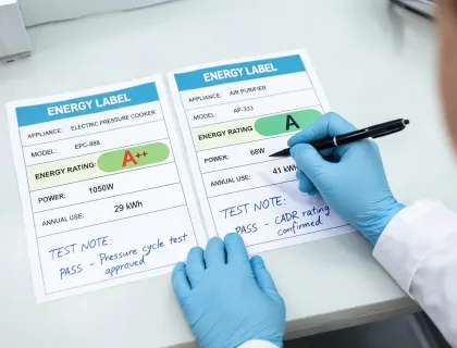 Appliance energy label review